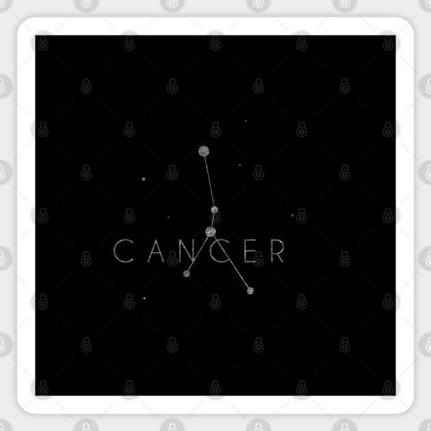 Zodiac sign constellation - cancer Sticker by Ranp